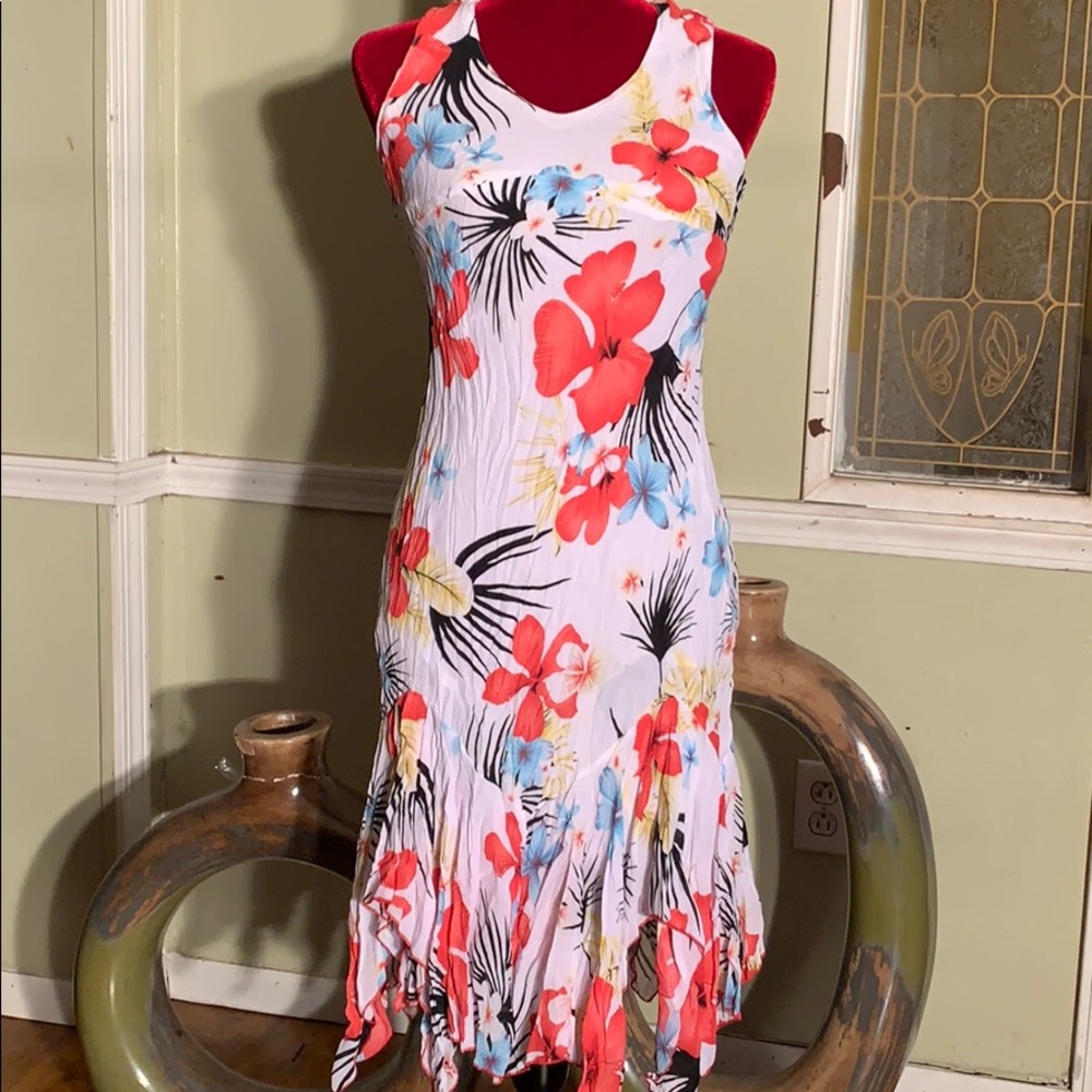 ladies tropics party dress